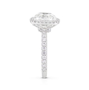Neil Lane Couture Design Old Mine Brilliant Diamond And Platinum Engagement Ring