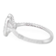 Neil Lane Design Moval Diamond, Platinum Engagement Ring