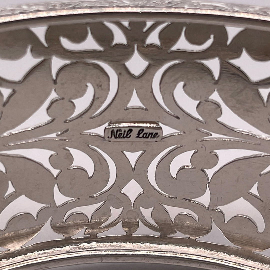 Neil Lane Couture Platinum Bangle