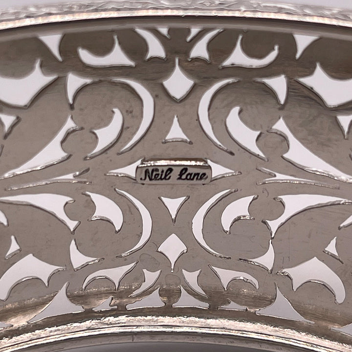 Neil Lane Couture Platinum Bangle