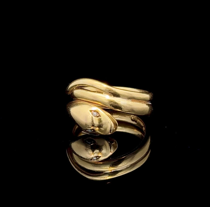 Antique Diamond, 18k  Gold Ring