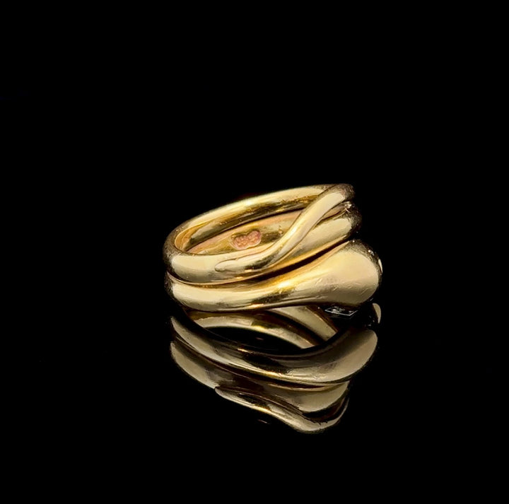 Antique Diamond, 18k  Gold Ring
