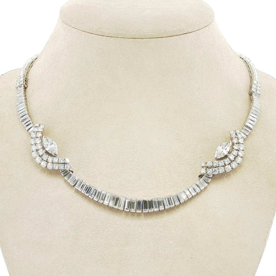 Mid-Century J.E. Caldwell Diamond, Necklace
