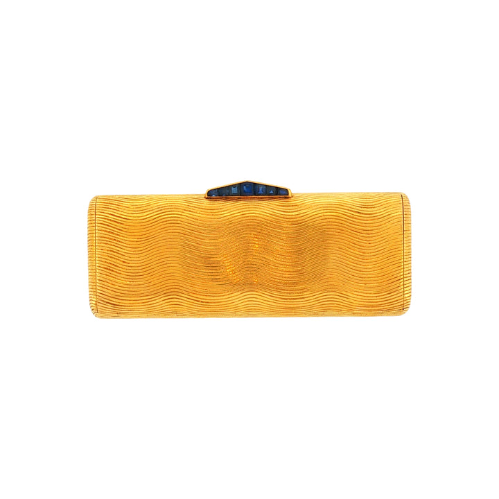 Vintage Hermes 18k Gold Vanity Case