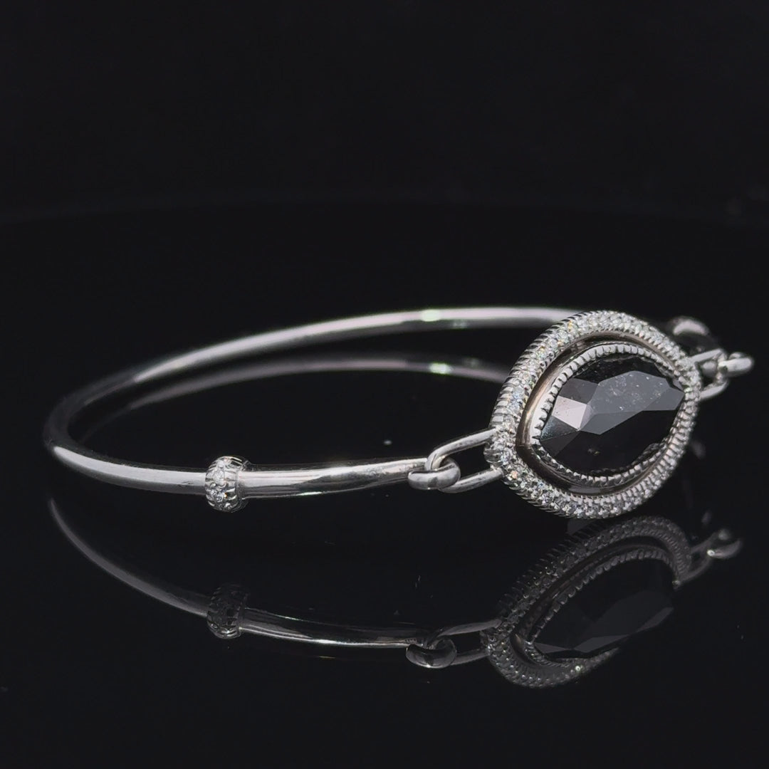 Black Diamond Bangle