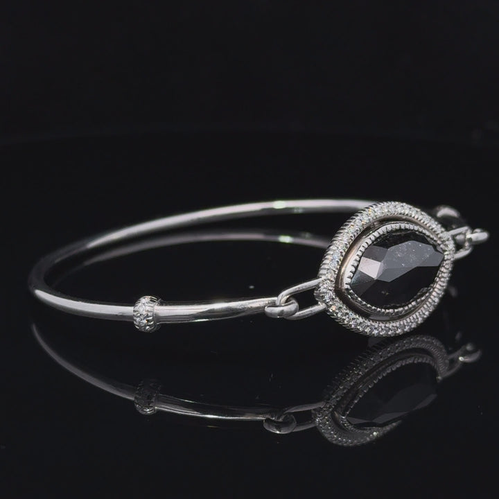 Black Diamond Bangle