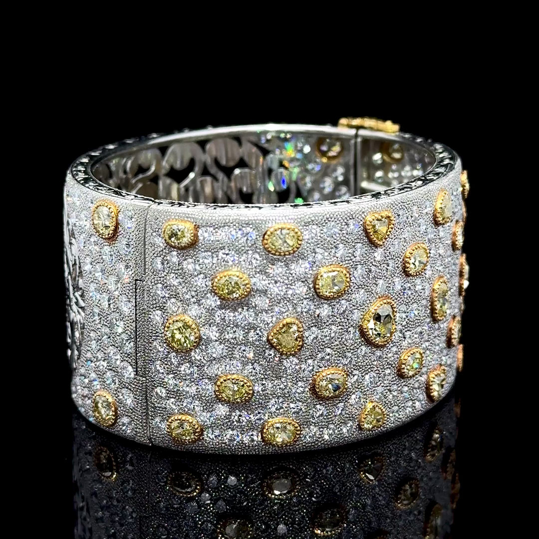Neil Lane Couture Platinum Bangle
