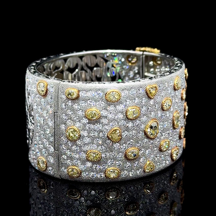 Neil Lane Couture Platinum Bangle