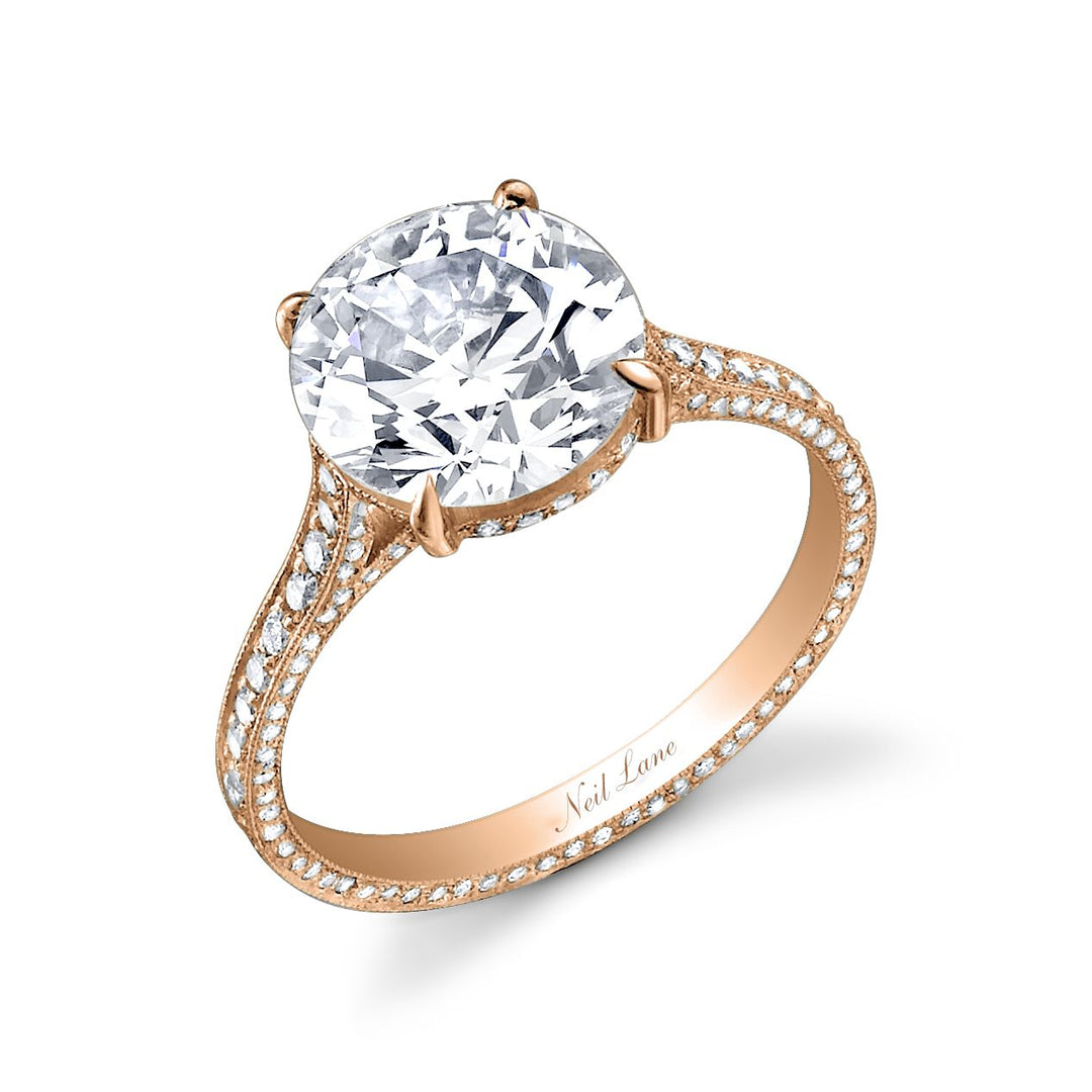 Eternity Band Neil Lane Rose Gold Engagement Ring Neil Lane