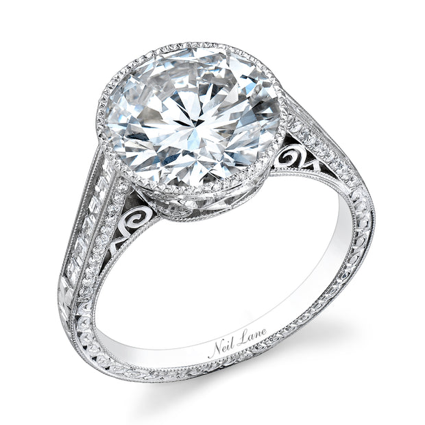 Buy Dazzling Diamond and Platinum Ring For Men Online | ORRA
