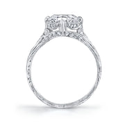 Antique "Modified Marquise Brilliant" Diamond, Platinum Ring