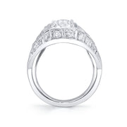 Art Deco Diamond, Platinum Ring