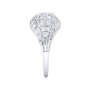 Art Deco Diamond, Platinum Ring