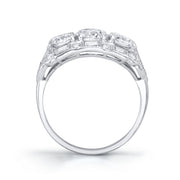 Vintage Old European Diamond, Platinum Ring
