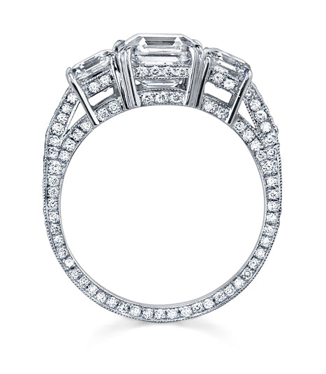 Neil lane emerald best sale cut