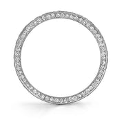 Neil Lane Couture Diamond, Platinum Three Sided Eternity Band