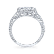 Neil Lane Couture Modified Marquise Brilliant-Cut Diamond, Platinum Ring