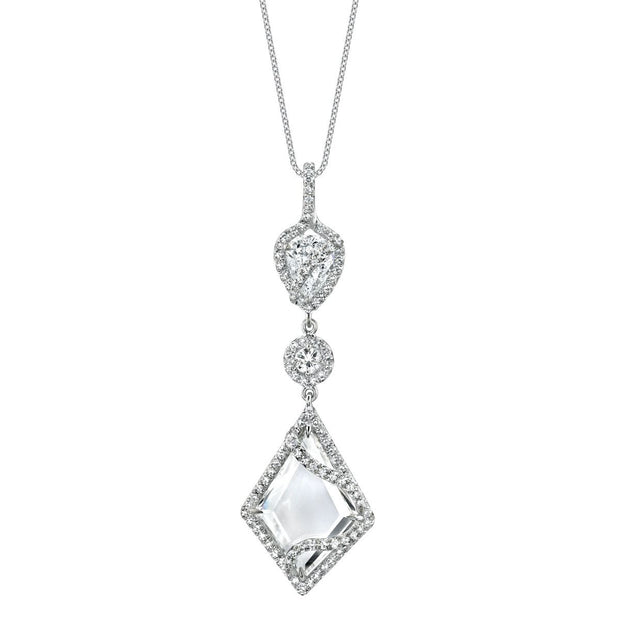 Neil Lane Couture Diamond, Platinum Pendant Necklace