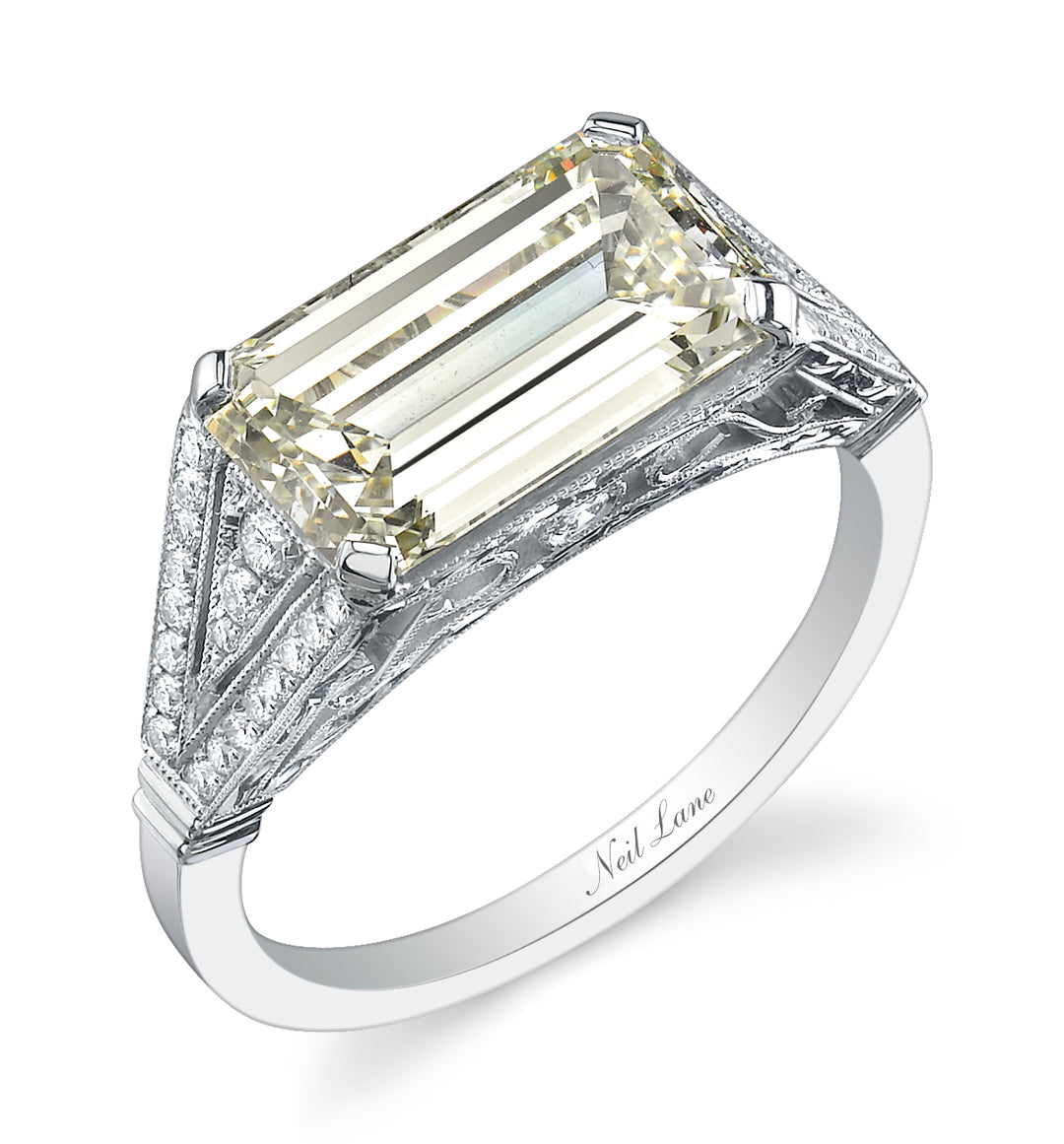 Emerald Cut Neil Lane Diamond Engagement Rings Neil Lane Artistry