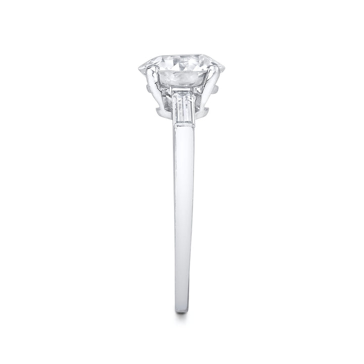 Vintage "Old European Brilliant" Diamond, Platinum Ring