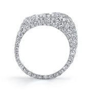 Neil Lane Couture Pear-Shaped Diamond, Platinum Ring