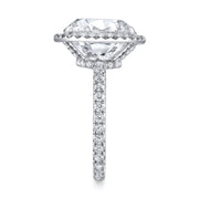 Neil Lane Couture Design Round Diamond, Platinum Engagement Ring