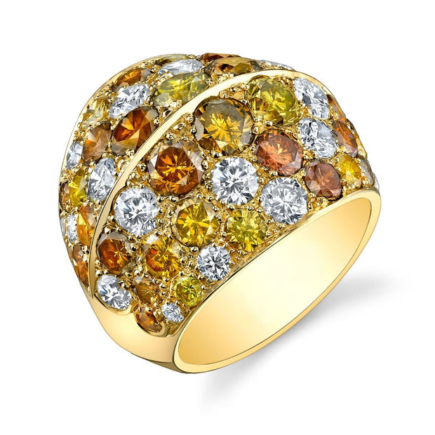 Neil Lane Couture Colorful Diamond, Yellow Gold Ring
