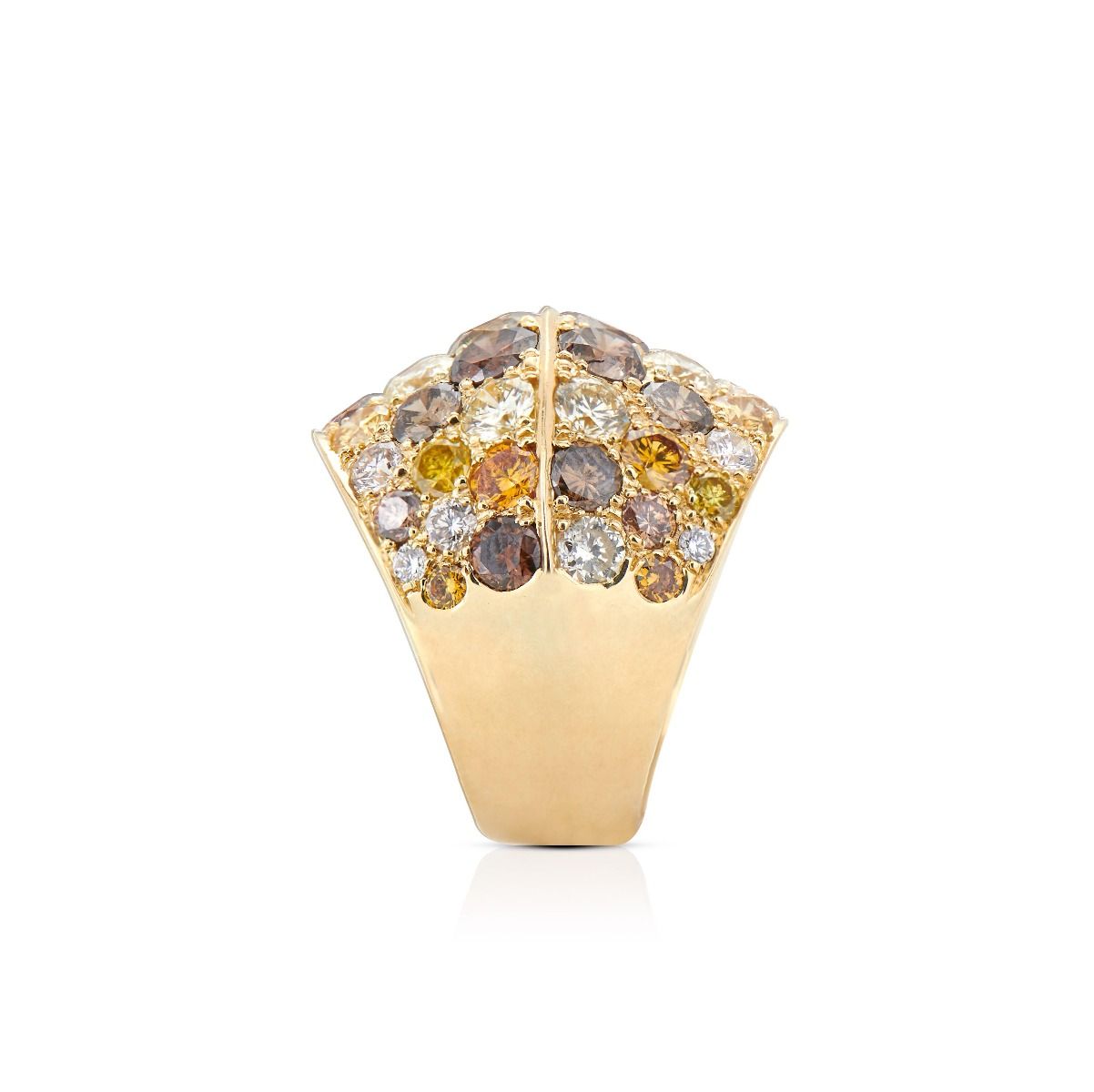 Neil Lane Couture Colorful Diamond, Yellow Gold Ring