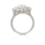 Neil Lane Couture Design Round-Cut Diamond, Platinum Engagement Ring