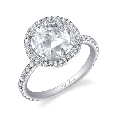 Neil Lane Couture Design Rose-Cut Diamond, Platinum Ring