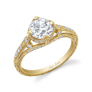 Neil Lane Couture Design Old European Diamond, 18K Yellow Gold Ring
