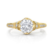 Neil Lane Couture Design Old European Diamond, 18K Yellow Gold Ring
