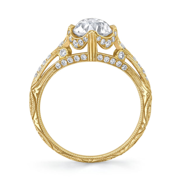 Neil Lane Couture Old European Diamond, 18K Yellow Gold Ring