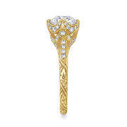 Neil Lane Couture Design Old European Diamond, 18K Yellow Gold Ring