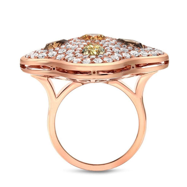 Neil Lane Couture Fancy Color Diamond, 18K Rose Gold Ring