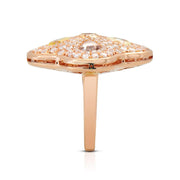 Neil Lane Couture Fancy Color Diamond, 18K Rose Gold Ring