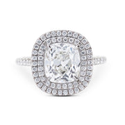 Neil Lane Couture Design Cushion-Cut Diamond, Platinum Engagement Ring