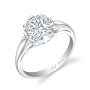Neil Lane Couture Design Cushion Brilliant-Cut Diamond, Platinum Ring