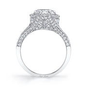 Neil Lane Couture Design Pear Brilliant-Cut Diamond, Platinum Ring