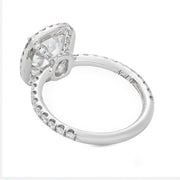 Neil Lane Couture Design Old Mine Brilliant Diamond And Platinum Engagement Ring
