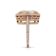 Neil Lane Couture Fancy Yellow-Brown Diamond, 18K Rose Gold Ring