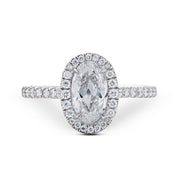 Neil Lane Couture Moval Diamond, Platinum Engagement Ring