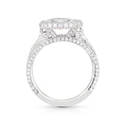 Neil Lane Couture Design Moval-Shaped Diamond, Platinum Engagement Ring