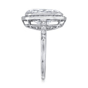 Antique "Cushion Modified Brilliant" Diamond, Platinum Ring