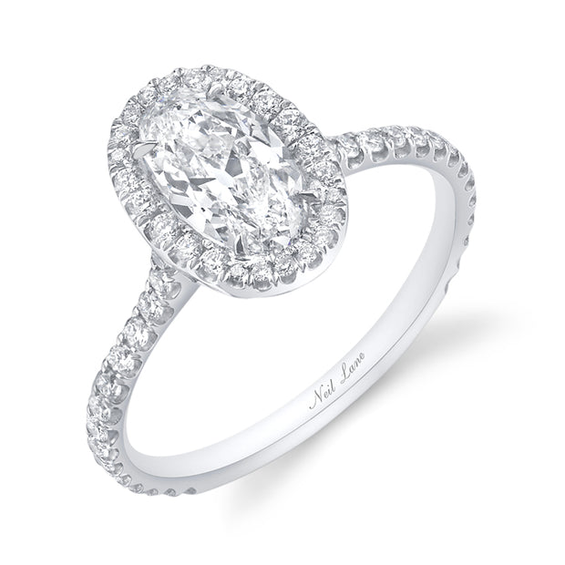 Neil lane oval diamond ring Clearance