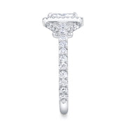 Neil Lane Couture Radiant Diamond, Platinum Engagement Ring