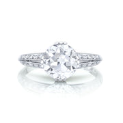 Vintage Tiffany & Co. "Round Brilliant" Diamond, Platinum Ring
