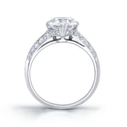 Vintage Tiffany & Co. "Round Brilliant" Diamond, Platinum Ring