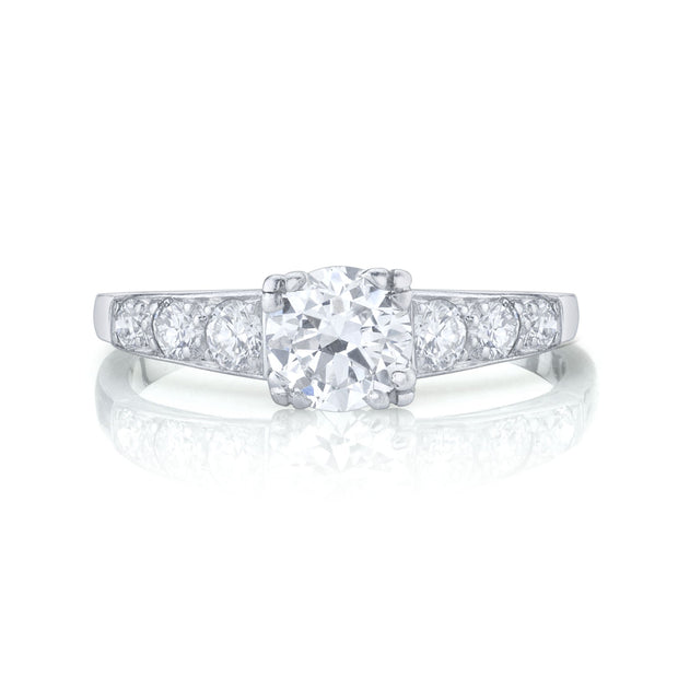 Art Deco Diamond, Platinum Ring