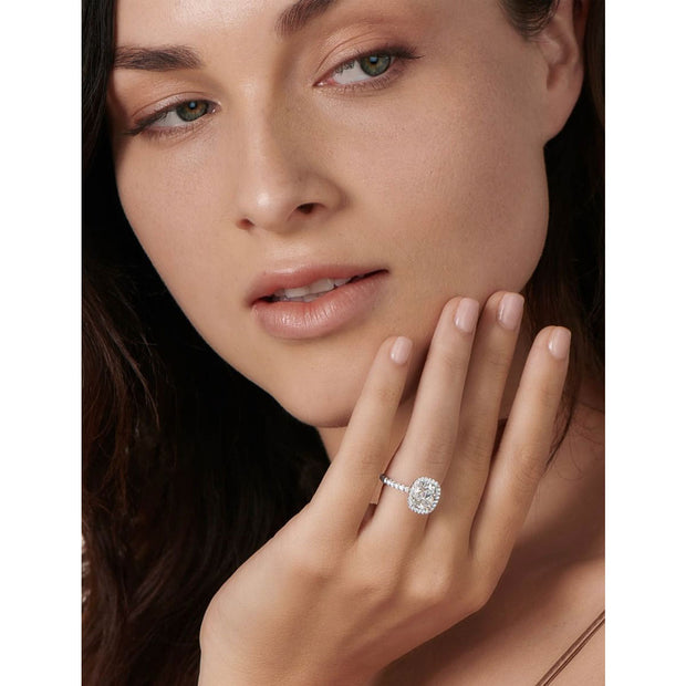 Neil Lane Diamond Engagement Ring 1-3/8 ct tw 14K White Gold | Kay